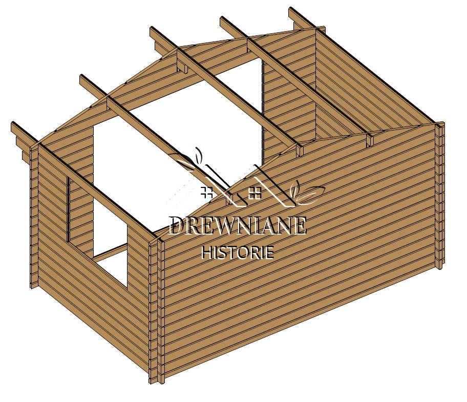 Brighton 12m² (4x3m), 44mm - obrazek 2