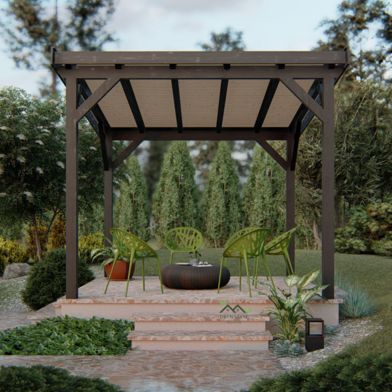 Pergola Zulu 3x3m