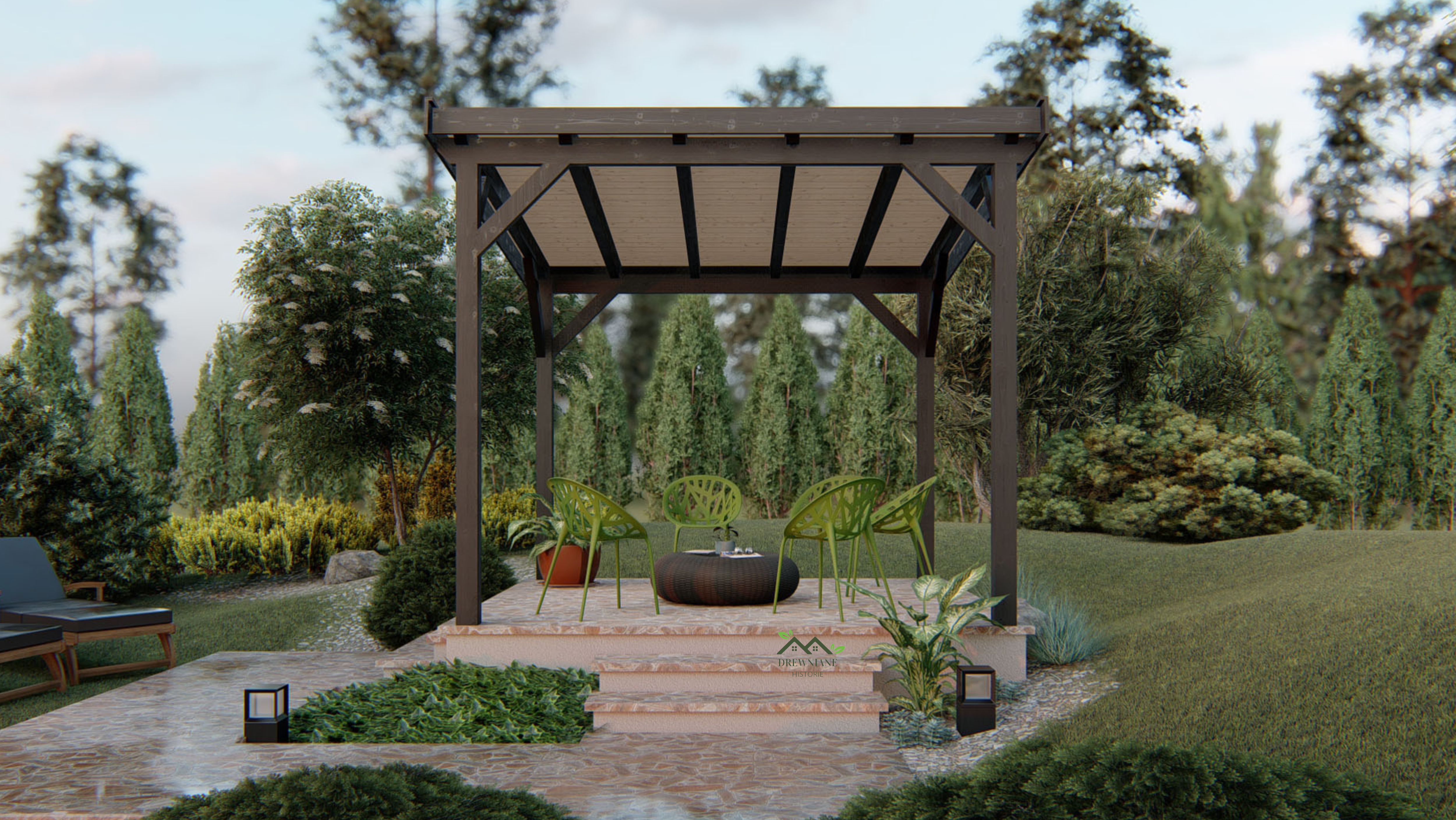 Pergola Zulu 3x3m