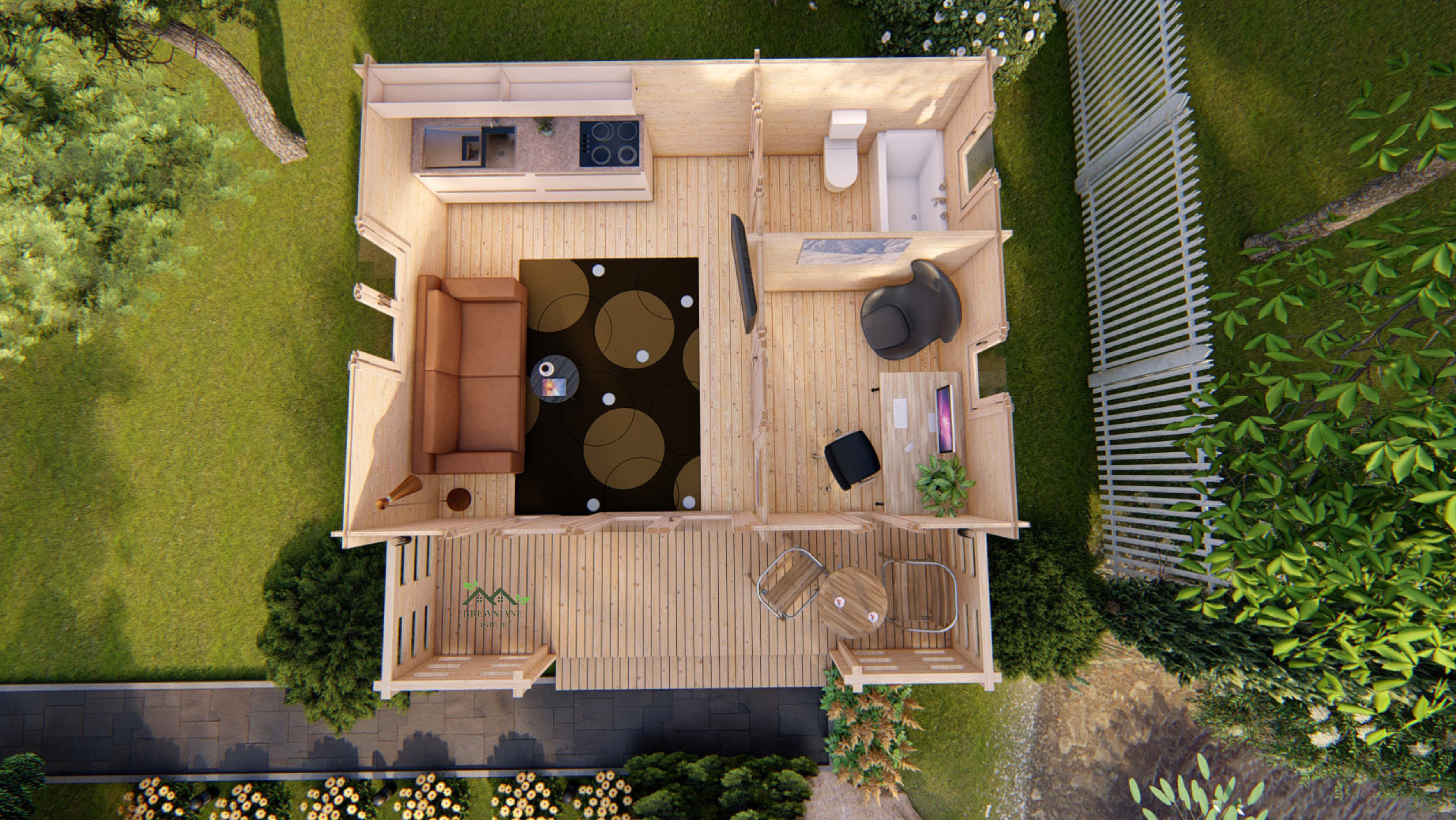 Padova A 6x4,5m, 44mm - obrazek 2