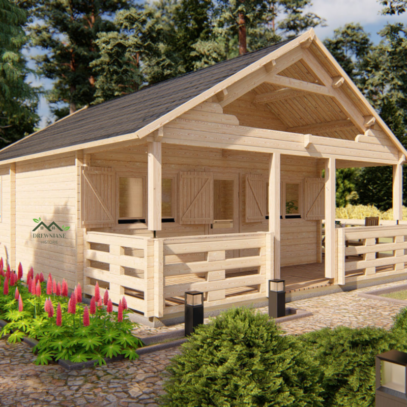 Gustav A z antresolą 6x6m, 44mm