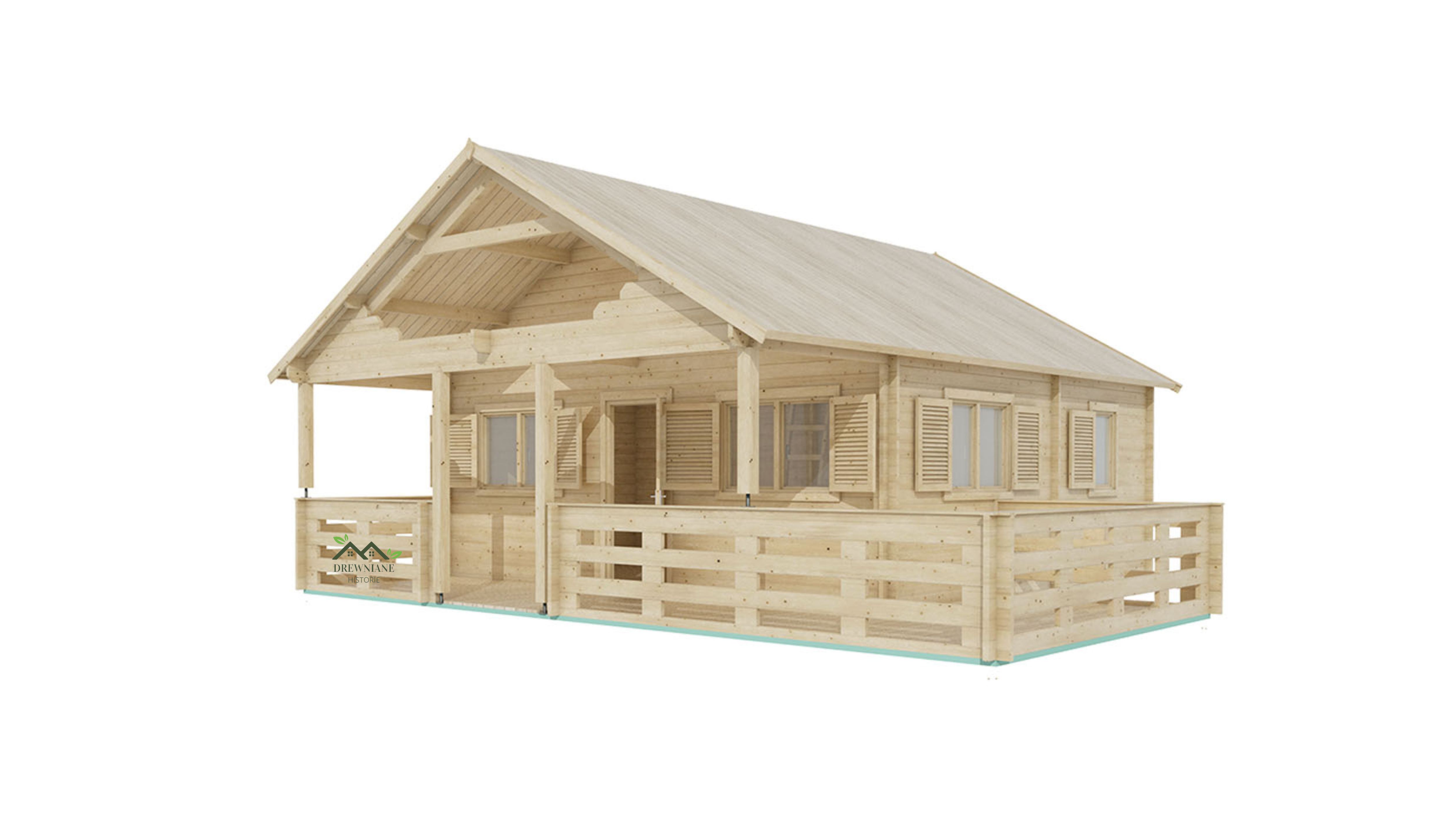 Gustav A z antresolą 6x6m, 44mm - obrazek 4