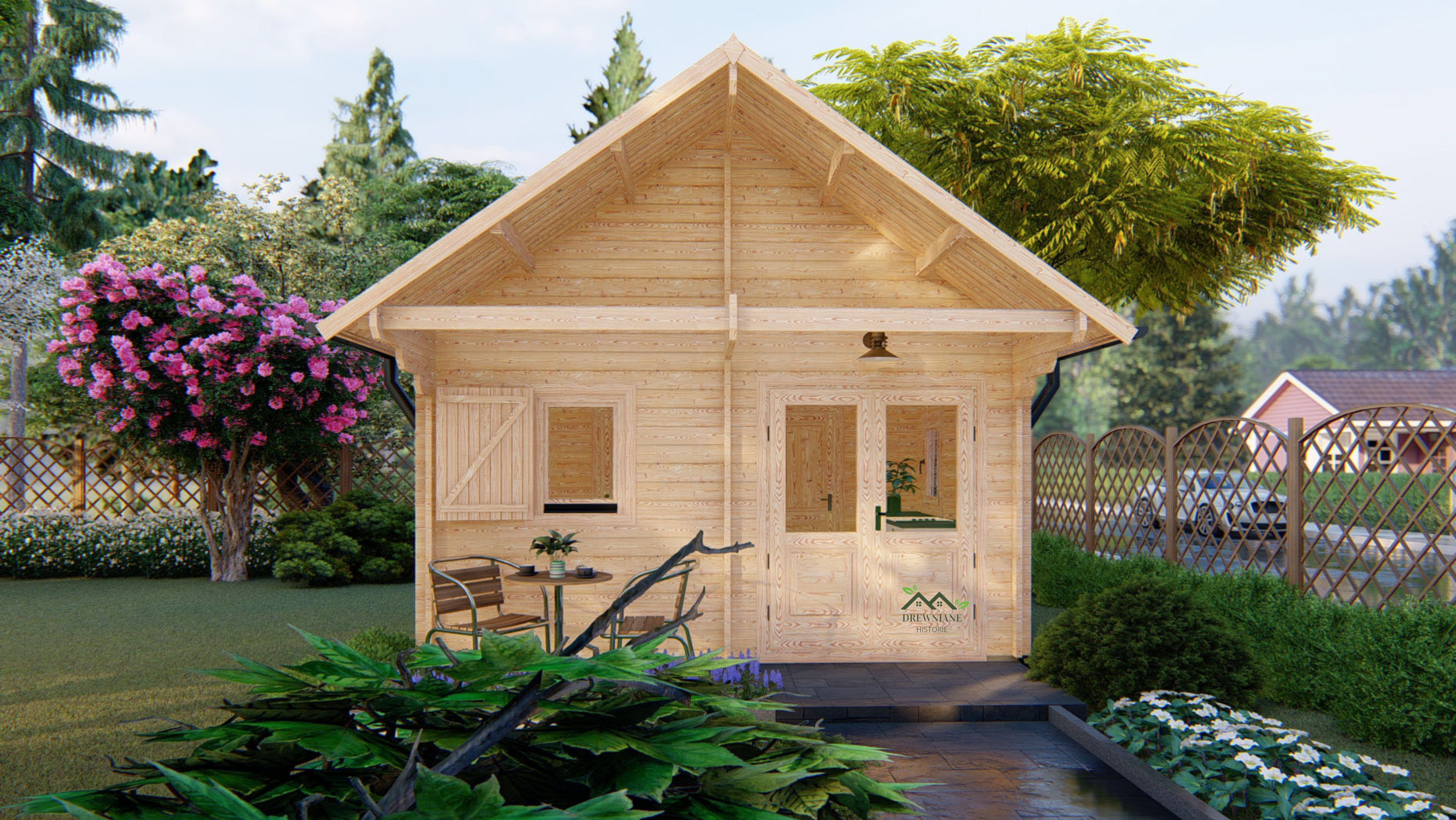 Torino z antresolą 4,5x6m, 44mm - obrazek 3