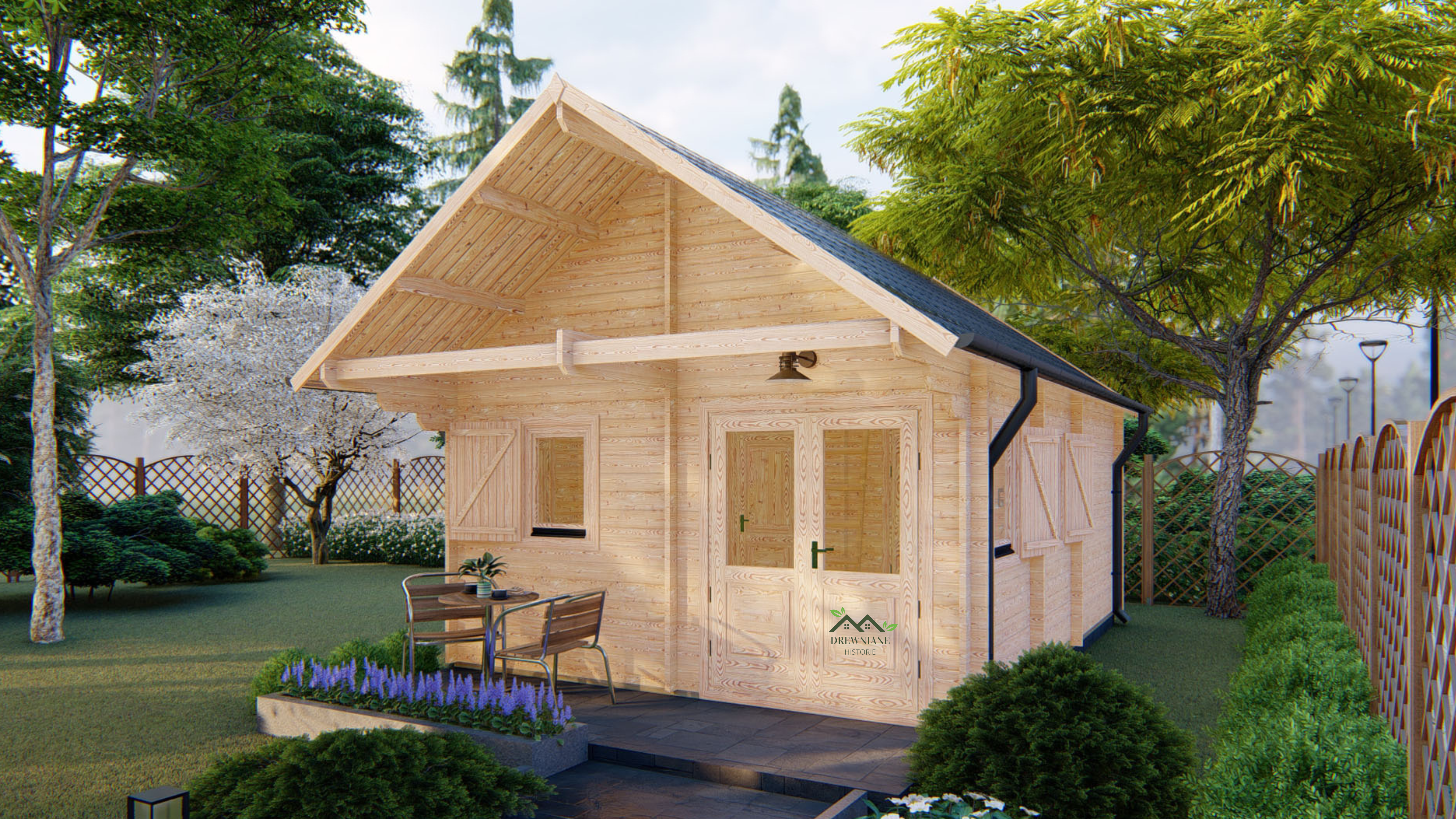 Torino z antresolą 4,5x6m, 44mm - obrazek 4