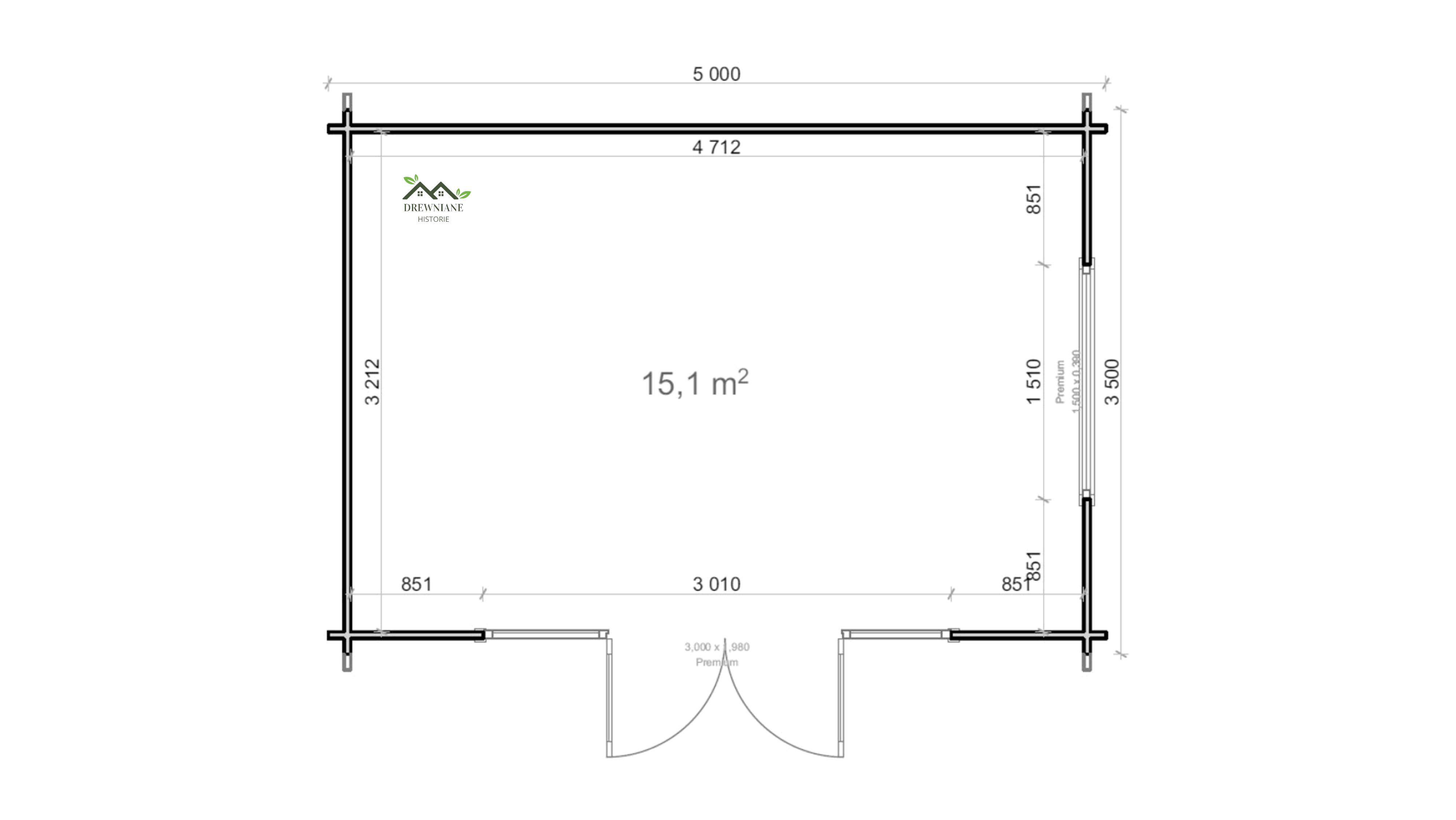 Oden 5 x 3,5m, 44mm - obrazek 9