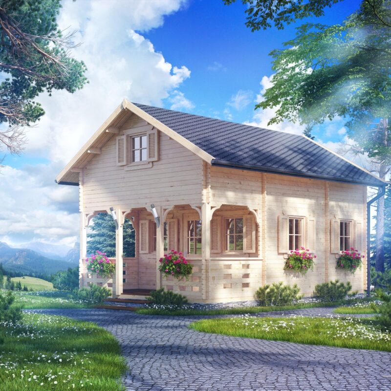 Adam 55m²+10m² taras