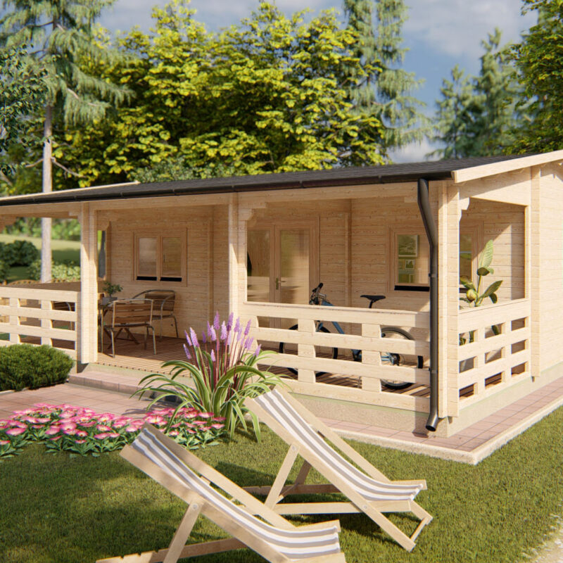 Alma 7,05m × 8m z tarasem