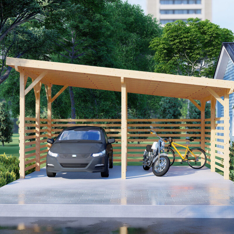 Wiata garażowa MARS 5,6m x 4m